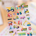 3d Foam Cheap Puffy Sticker For Kids Room Decor Cartoon Puffy Sticker